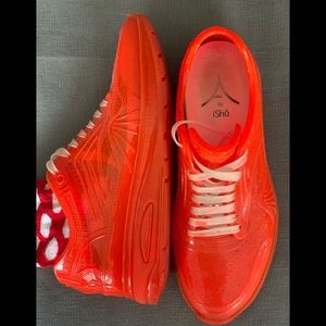 AirDP by Ishu+ Woman Sneakers Orange Size